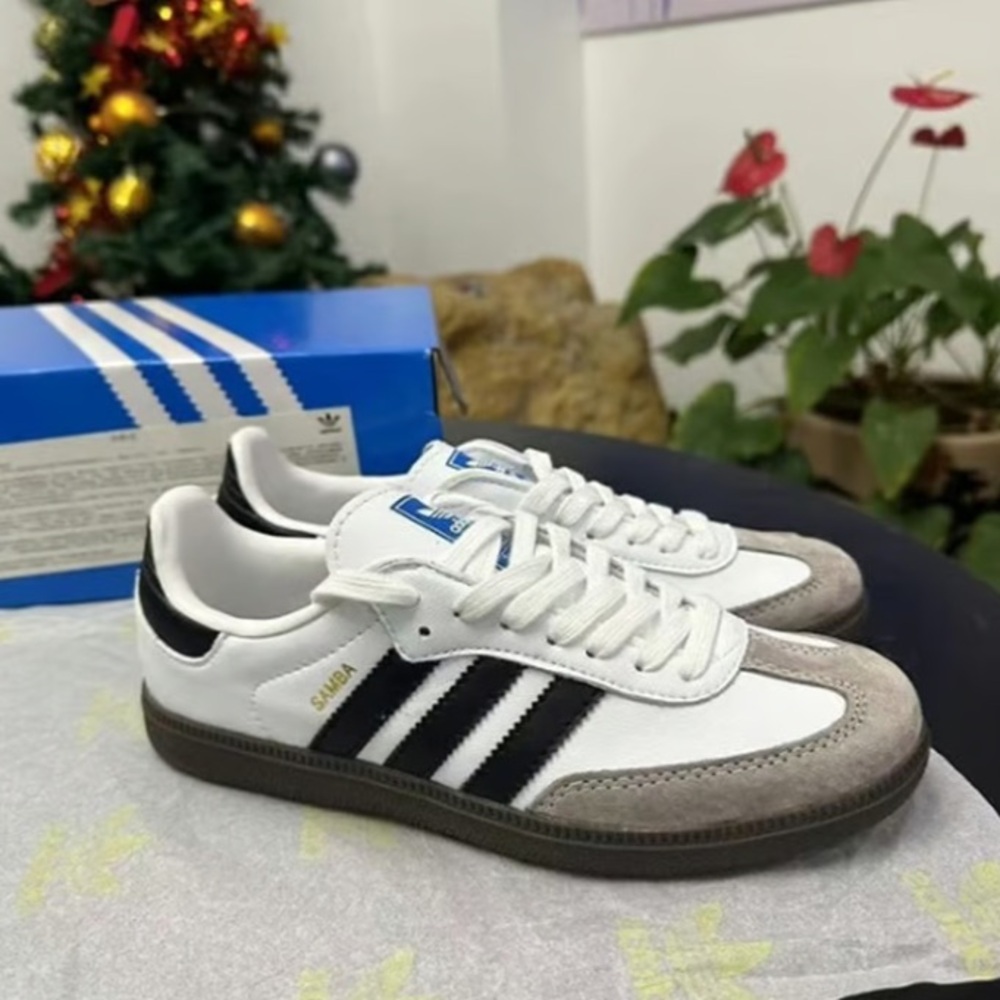 adidas Samba White Black Shoes